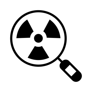 Nuclear Research, Nuclear Science, Radiation Study, Nuclear Study, Radioactive icon