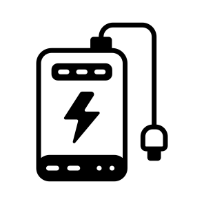 Power Bank, Portable Charger, Battery Pack, Mobile Power, External Battery, icon
