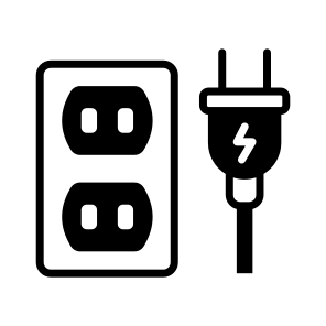 Power Plug, Power Connector, Electrical Plug, Socket Adapter, Power Cord icon
