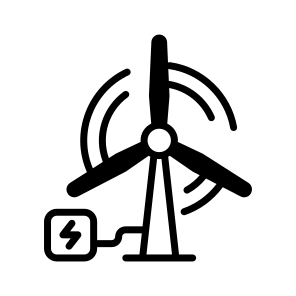 Windmill, Wind Power, Wind Generator, Wind Rotor, Aerogenerator icon