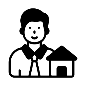 Agent, Owner, Employee, Home, House icon