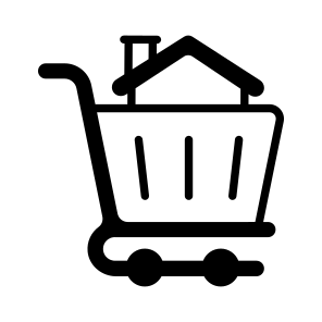 Buy, Purchase, Home, House, Residence icon