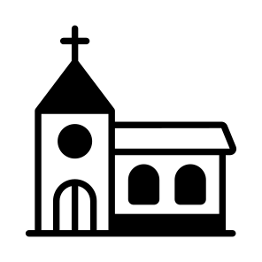 Church, Chapel, Religious, Property, Estate icon