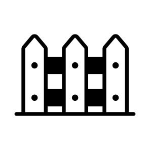 Fence, Railing, Palisade, Barrier, Barricade icon