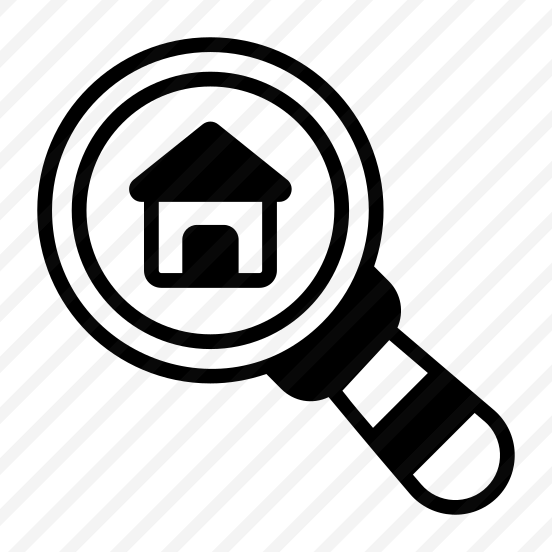 Find, Search, Magnifier, Home, House preview