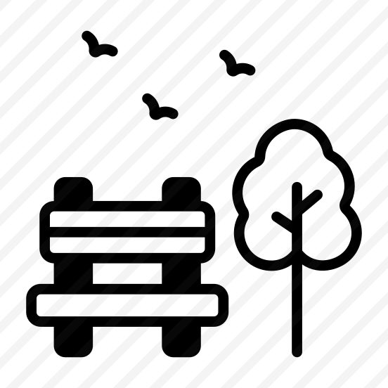 Garden, Park, Bench, Pew, Exterior preview