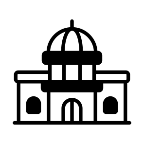 Government, Court, Dome, Property, Estate icon