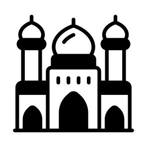 Mosque, Masjid, Religious, Property, Estate icon