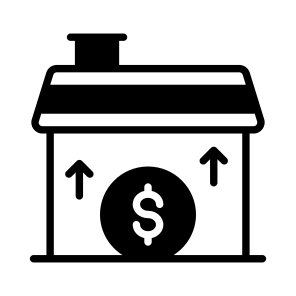 Price, Cost, Money, Home, House icon