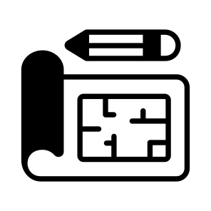 Prototype, Blueprint, Document, Paper, Sheet icon