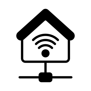 Smart, Wifi, Technology, Home, House icon