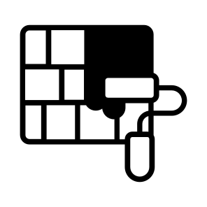 Wall, Painting, Renovation, Brush, Paintbrush icon