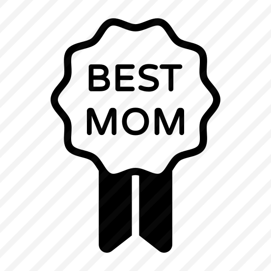 Best, Mom, Ribbon, Badge, Award preview