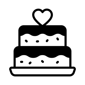Cake, Sweet, Dessert, Confectionery, Bakery icon