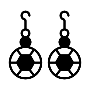 Earrings, Adornment, Jewellery, Fashion, Danglers icon