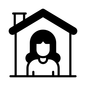 Housewife, Homemaker, Mother, Mom, Parent,,,, icon