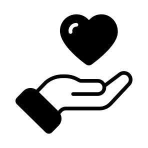 Love, Kindness, Affection, Heart, Giving icon