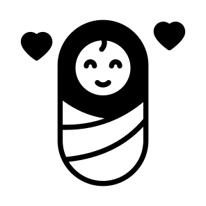 Newborn, Infant, Child, Kid, Baby icon