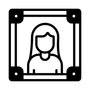Photo, Picture, Portrait, Frame, Photograph icon