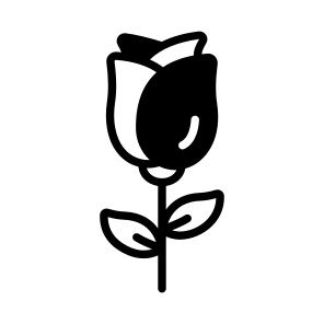 Rose, Rosebud, Flower, Floral, Blooming icon