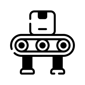 Conveyor, Packaging, Manufacturing, Production, Assembly icon
