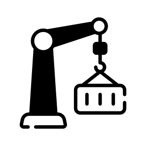 Crane, Lifting, Hoist, Hook, Structure icon