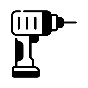 Electric, Power, Drill, Machine, Tool icon