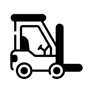 Forklift, Lift, Truck, Pallet, Jack, Material, icon