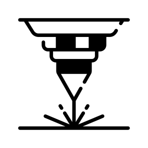 Laser, Beam, Cutter, Precision, Machine icon