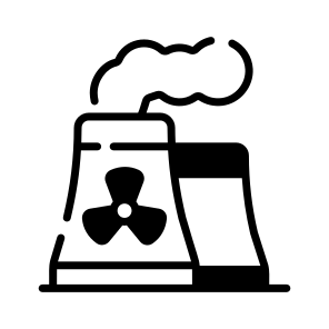 Nuclear, Plant, Power, Atomic, Reactor icon
