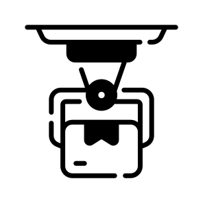 Packaging, Logistics, Automation, Machinery, Robotic icon