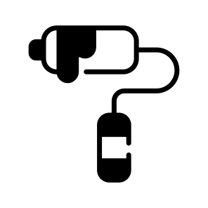 Paint, Roller, Tool, Brush, Applicator icon