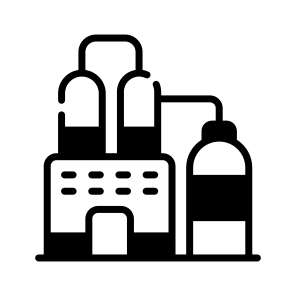 Petroleum, Sector, Factory, Refinery, Manufacturing icon