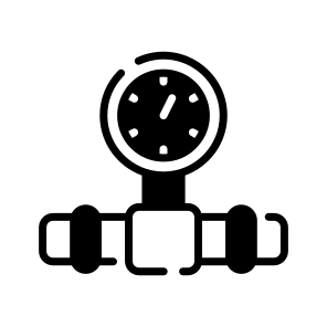 Pressure Meter, Pressure Gauge, Manometer, Barometer, Pressure Sensor, icon