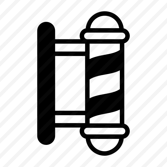 Barber, Pole, Sign, Salon, Signage preview