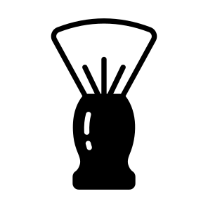 Beauty, Salon, Shaving, Brush, Lather icon
