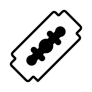 Blade, Shaving, Grooming, Sharp, Razor icon