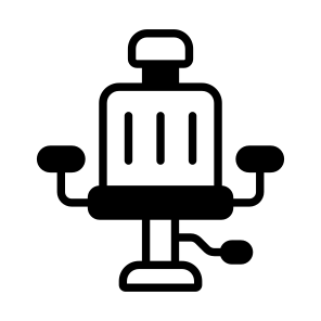 Chair, Seat, Furniture, Interior, Equipment icon