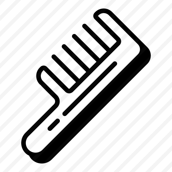 Comb, Detangler, Hairstyling, Hairdressing, Hair preview