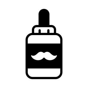 Serum, Moustache, Growth, Oil, Facial icon