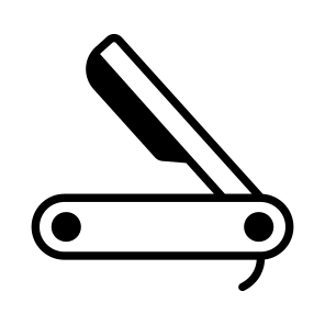 Trimmer, Razor, Blade, Sharp, Skincare icon