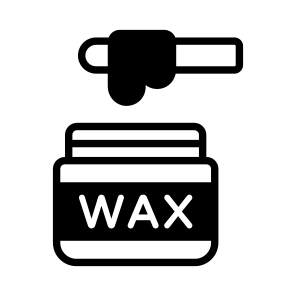Wax, Removal, Skincare, Selfcare, Hygiene icon