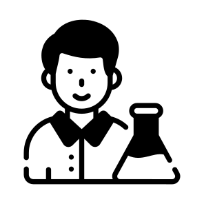 Chemistry, Study, Chemist, Scientist, Researcher icon
