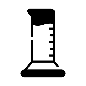 Cylinder, Beaker, Testing, Tube, Experiment icon