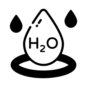 Formula, Ho, Drops, Droplets, Water icon