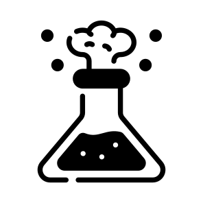 Reaction, Beaker, Glasswear, Blast, Explosion icon