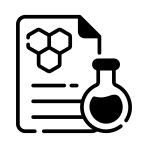 Report, Document, Flask, Glassware, Compound icon