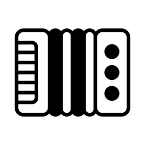 Accordion, Squeezebox, Instrument, Percussion, Music icon