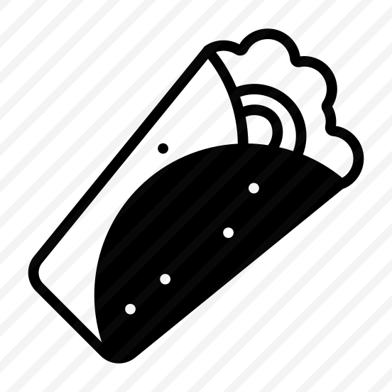 Burrito, Wrap, Tortilla, Roll, Snack preview