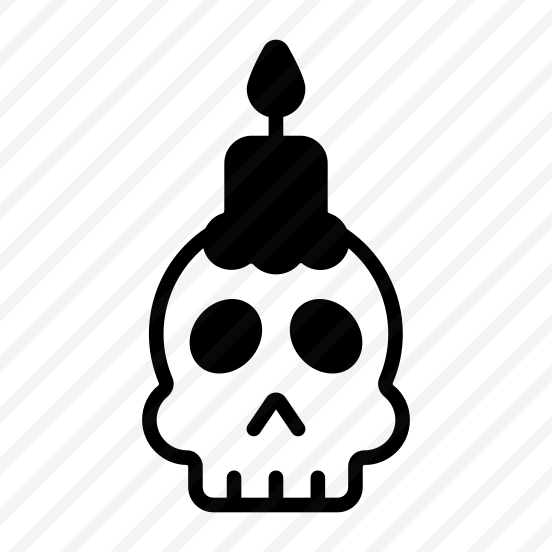 Candle, Death, Skullcap, Candlelight, Illumination preview